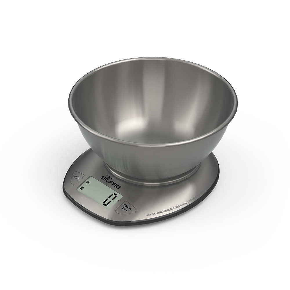 Balanza digital de cocina Steel. BC304 - Balanzas de Cocina - Ciudado y  Bienestar - Productos